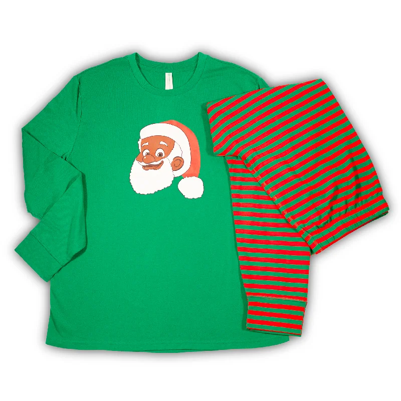 Elegant mother and kid same suit for special events-Clarence Claus™ Men's Pajamas 2022