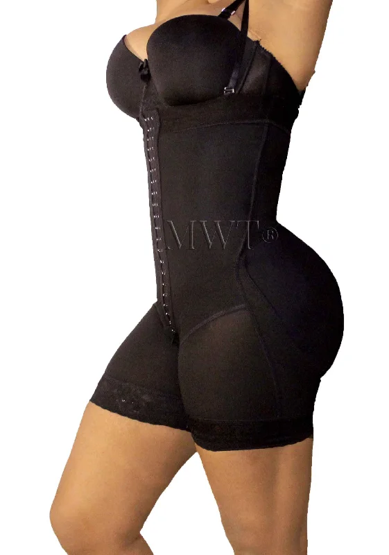 Padded bum shaper for creating defined silhouette-Combinaison minceur body lift BBL