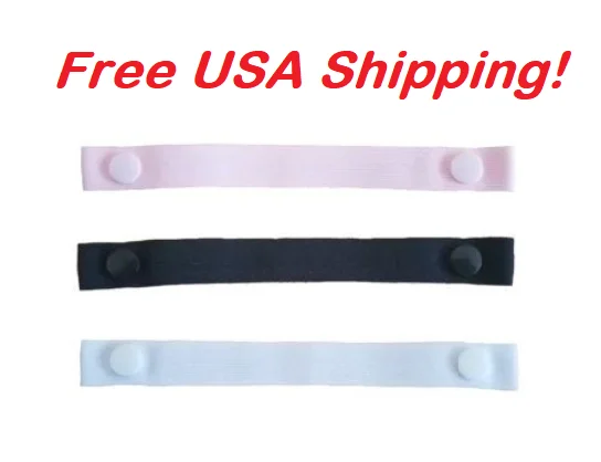Nipple covers for bra-free style-Copy of The Most Comfortable "Bra Strap Holder" You'll Ever Have. (3-Pack: Pink, Black, White), Free USA shipping Nipple covers for bra-free style-Copy of The Most Comfortable "Bra Strap Holder" You'll Ever Have. (3-Pack: Pink, Black, White), Free USA shipping