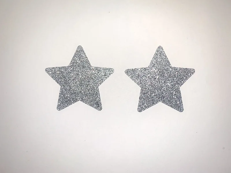 Nipple covers for fitting under tight outfits-Star nipple covers