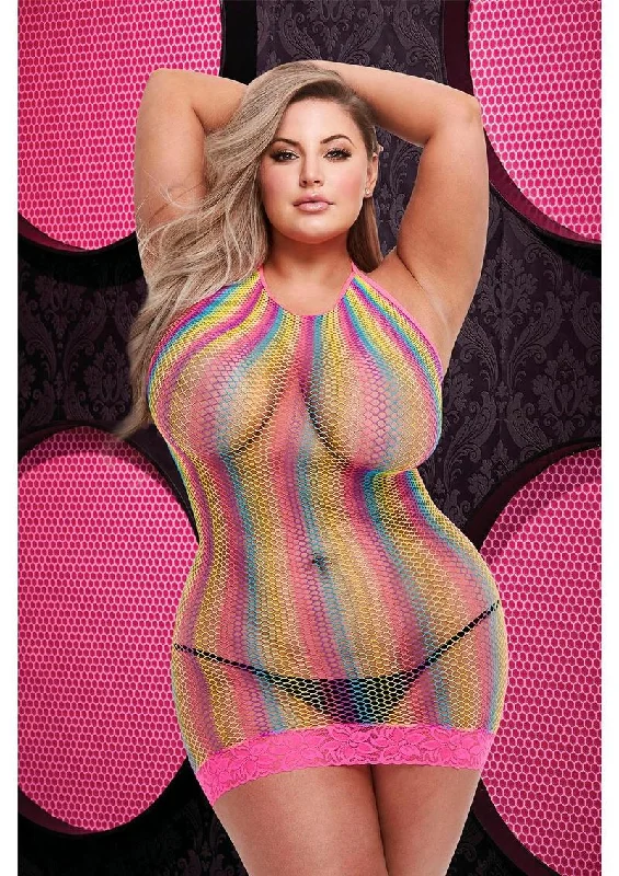 Sexy dress for curve-enhancing style-LC-90-X Lace Mini Dress-Queen