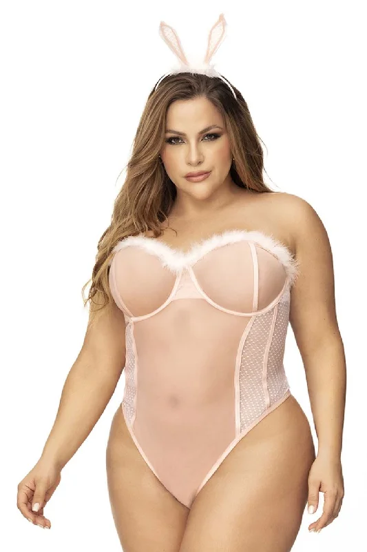 Sexy lingerie for body contouring-Mapale 60009X Costume Sexy Bunny Color Only Color