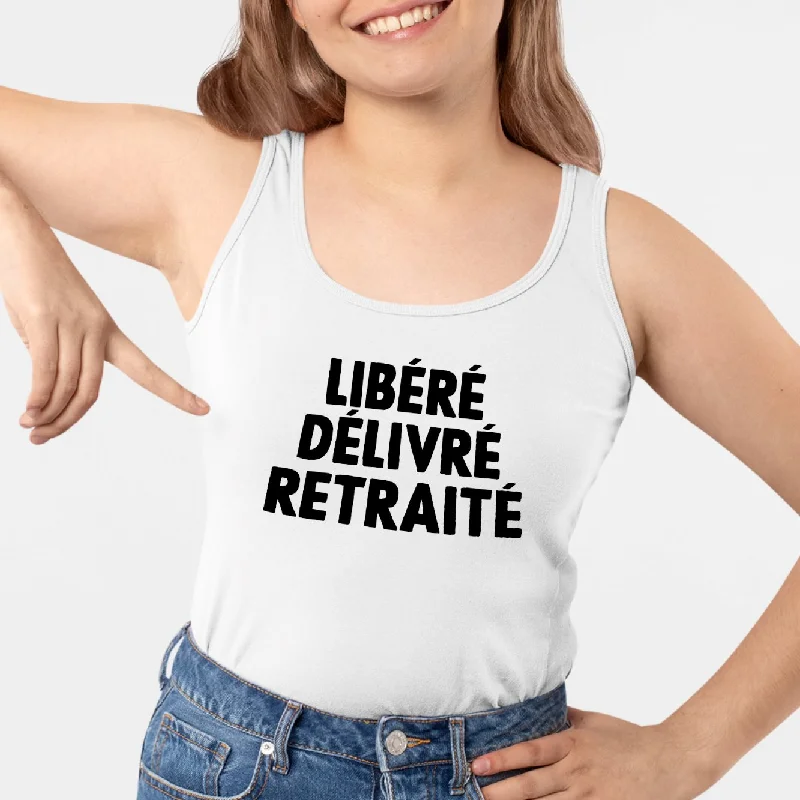 menopause cooling camisoles-Débardeur Femme Libéré délivré retraité