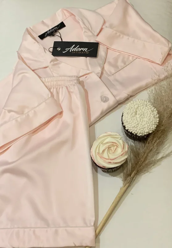Elegant women's robes for luxury comfort-Adorn-Kids PJ set