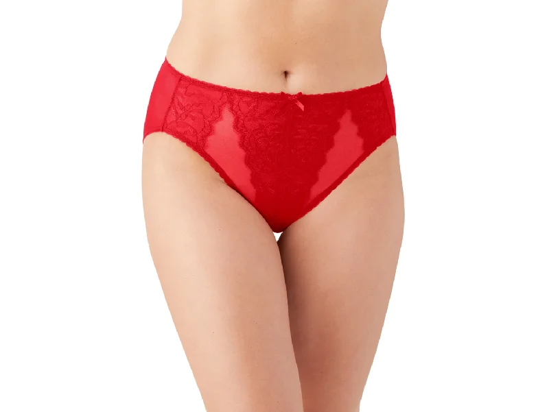 Women's panties with seamless back for no-show effect-Wacoal Retro Chic Hi-Cut Brief