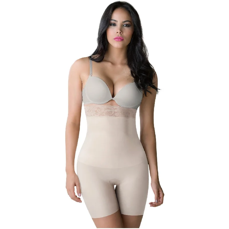 Padded bum shaper for all-day wear-High Waisted Colombian Shaper Panties