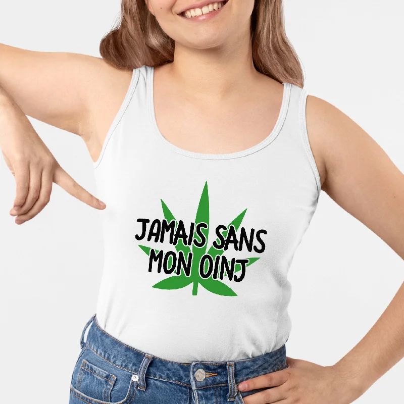 discount tanks overstock sale-Débardeur Femme Jamais sans mon oinj