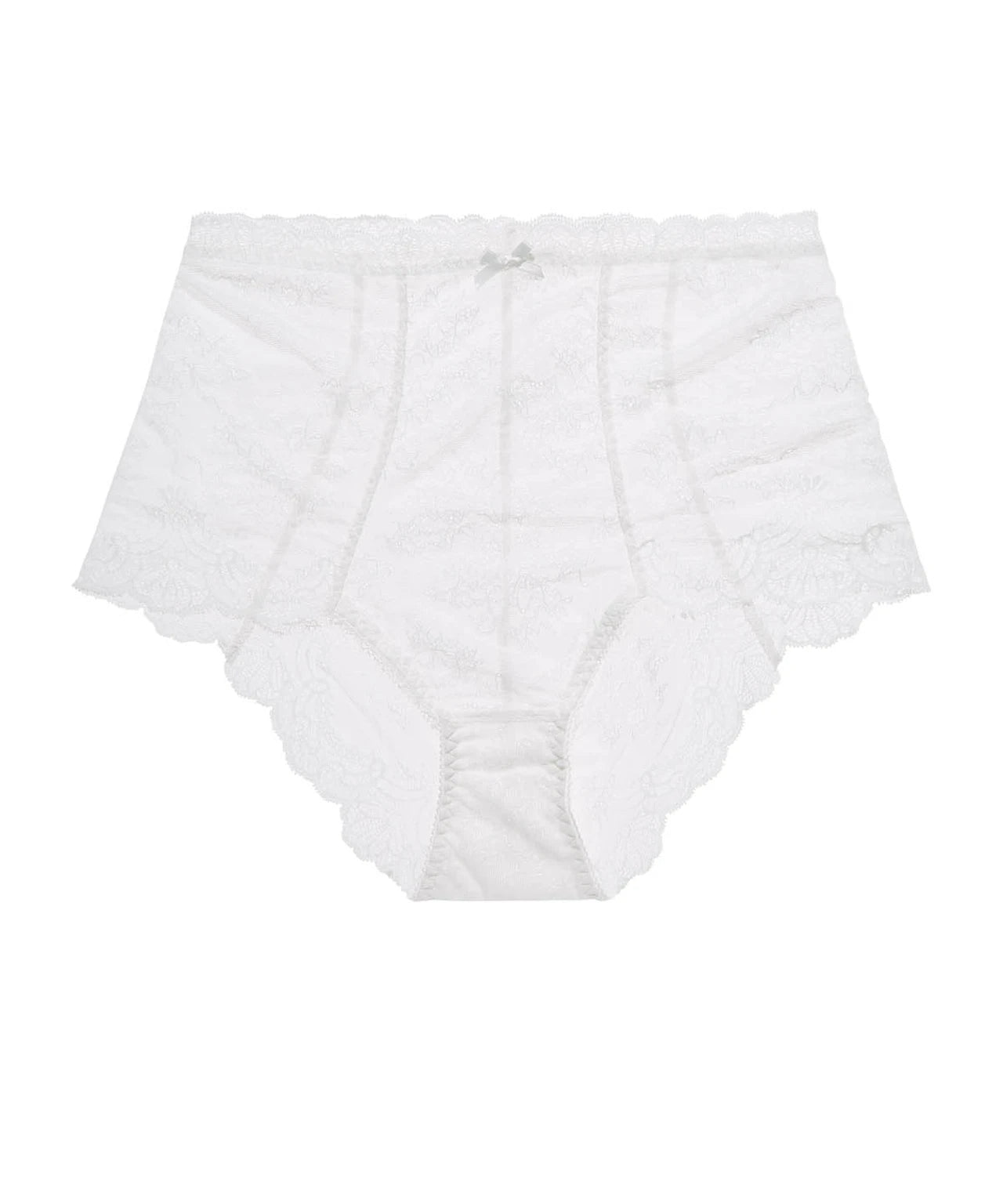 Women's panties for sleep with soft cotton fabric-Aubade Danse Des Sens High-waist brief Opale Women's panties for sleep with soft cotton fabric-Aubade Danse Des Sens High-waist brief Opale