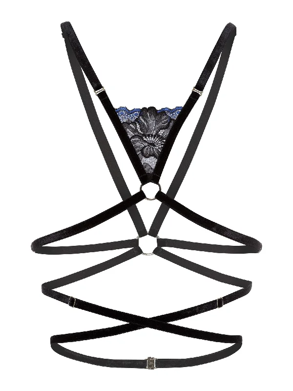 Nipple covers for the perfect fit under bras-Chest Harness - Jesse