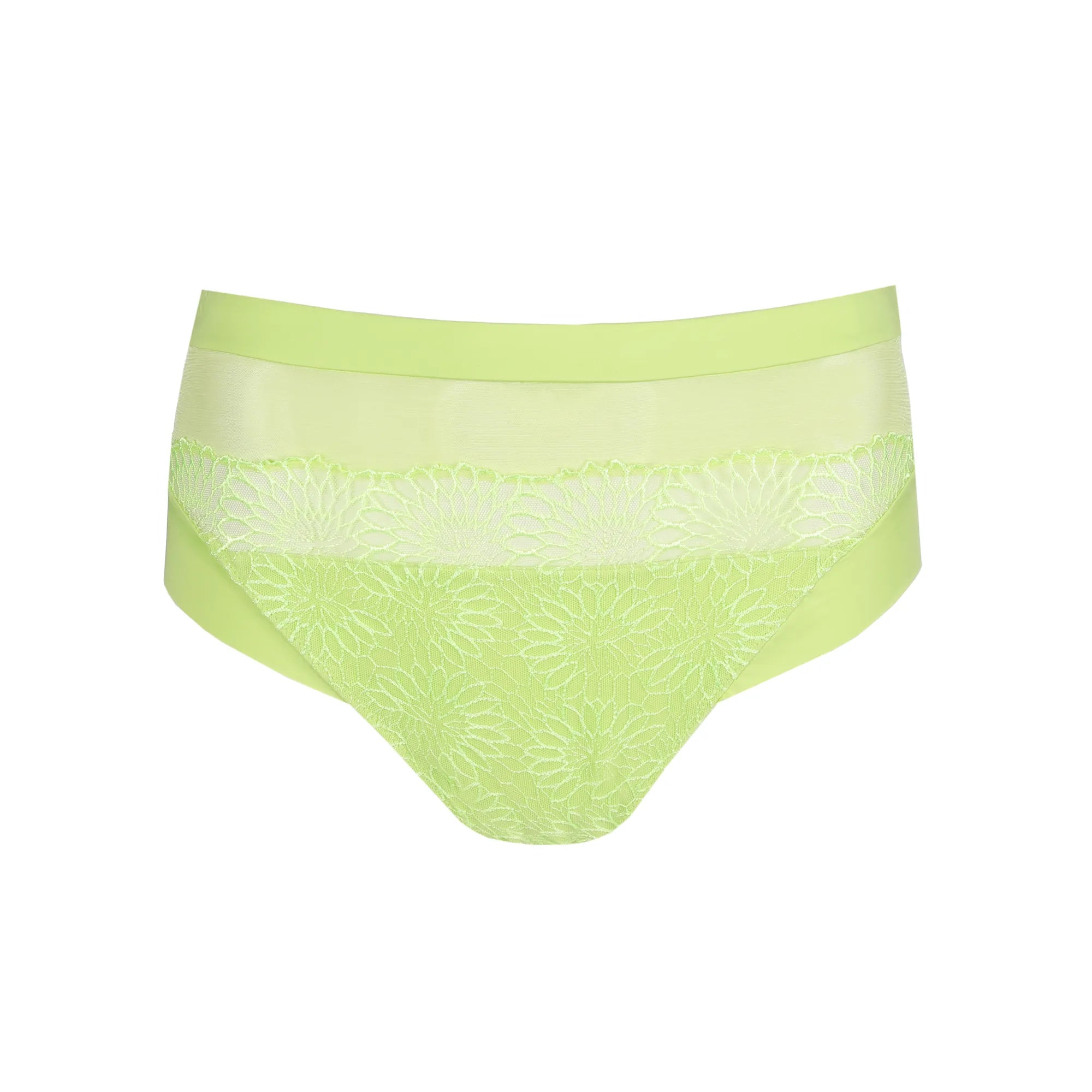 Women's breathable panties for yoga-PrimaDonna Sophora Full Briefs Lime Crush