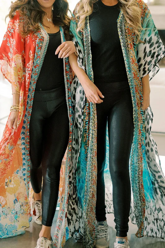 Women's robes with stylish patterns and designs-Blakeline Kimono: Head In The Clouds
