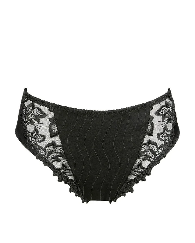 Soft cotton panties for plus-size women-Deauville High-Waist Panty