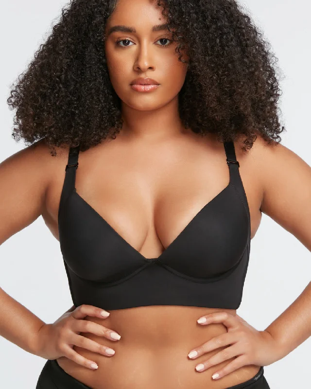 Bras for comfort after breast surgery-Adjustable Wired Push Up Bra