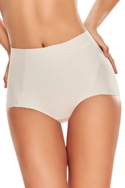 Sexy lingerie with rhinestone accents-TrueShapers 1274 High-Waist Comfy Control Panty Color Beige Sexy lingerie with rhinestone accents-TrueShapers 1274 High-Waist Comfy Control Panty Color Beige