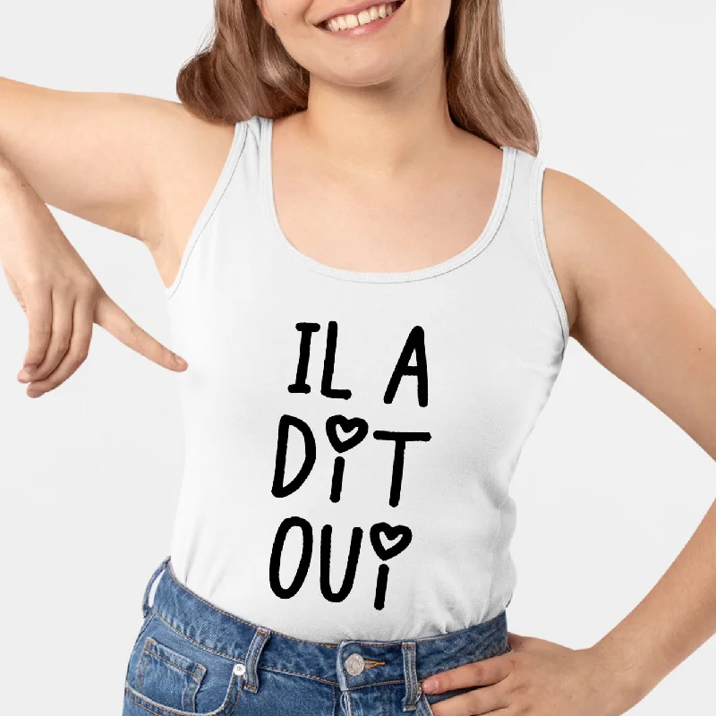 floral camisoles spring collection-Débardeur Femme Il a dit oui