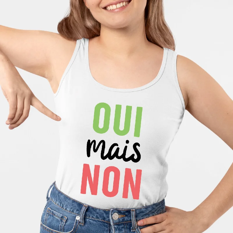 cashmere blend luxury tanks-Débardeur Femme Oui mais non