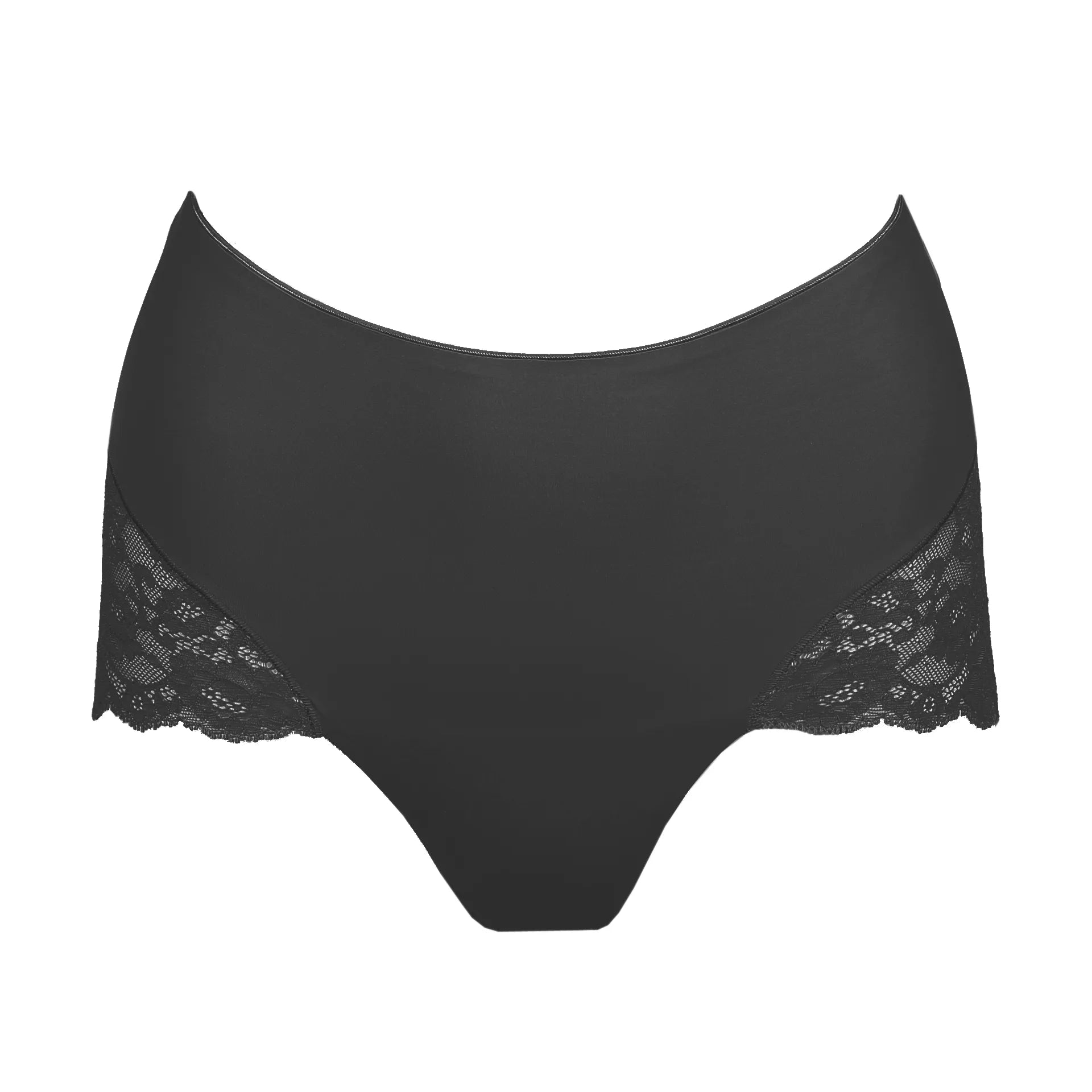 Seamless thong panties for invisible lines-MARIE JO COLOR STUDIO Black