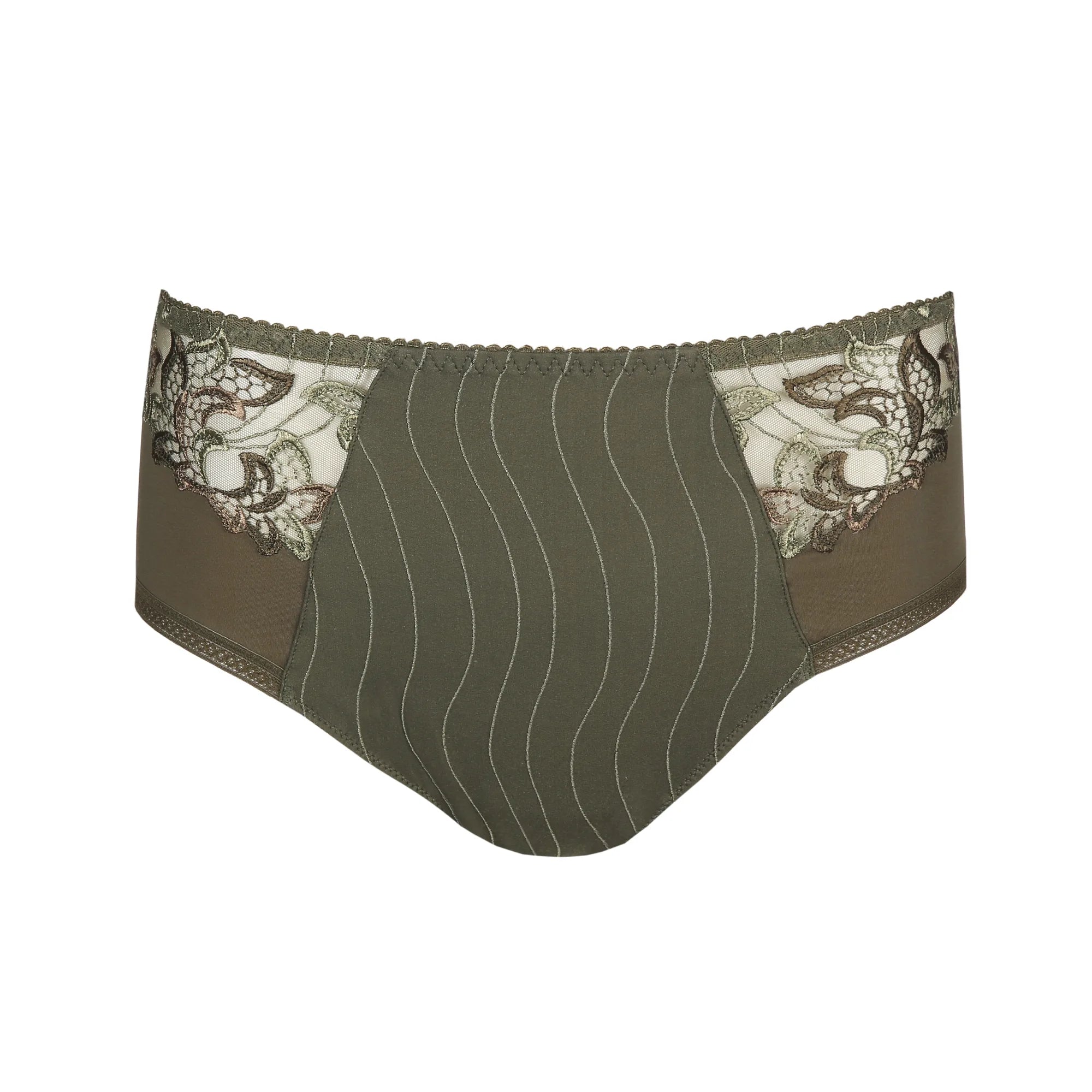 Women's cotton panties with lace accents for style-Primadonna Deauville full briefs Paradise green Women's cotton panties with lace accents for style-Primadonna Deauville full briefs Paradise green