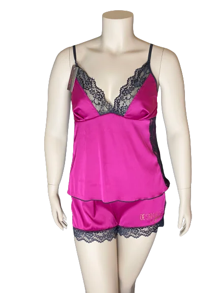 Soft women's sexy nightwear with breathable design-Intercosmic Lux Pjs