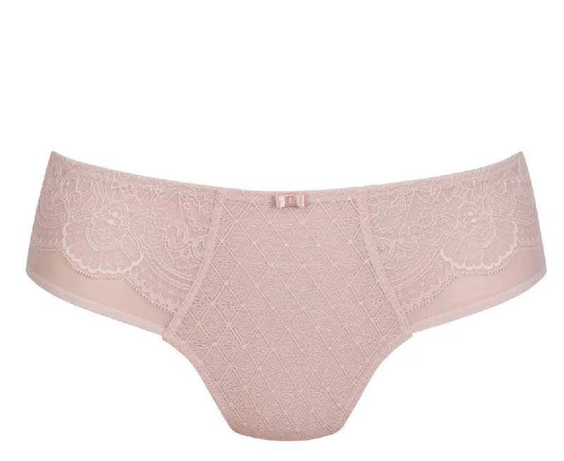 Women's panties with breathable mesh lining for comfort-Rosa Faia Selma High Waist Brief Rosewood