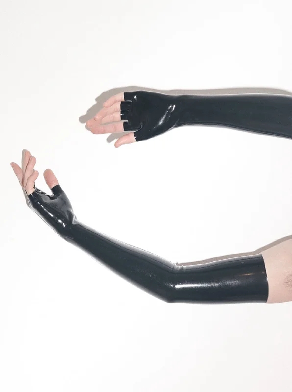 Nipple covers for smooth fit under clothes-Half Finger Shoulder Gloves