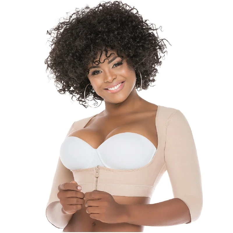 Bras for post-operative recovery wear-Fajas Salome 0328-C2019 - Women's Liposuction Arm Shaper Postsurgical Faja