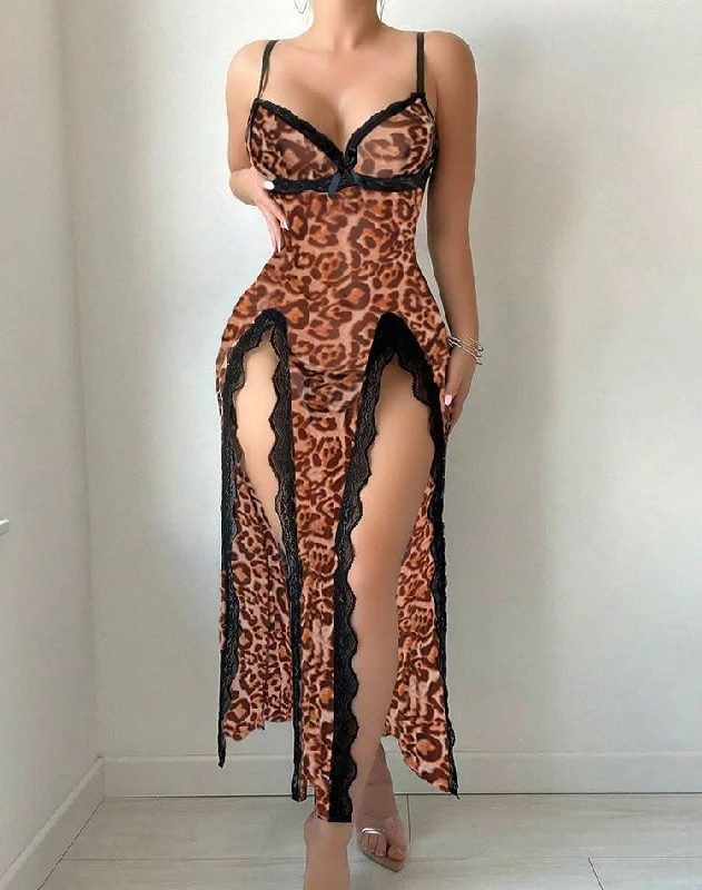 Sexy dress for romantic dinner setting-Only for You Sheer Gown