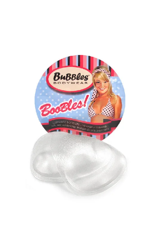 Nipple covers for helping with form-fitting outfits-Boobles - Silicone Triangle Push-up Bra Pads
