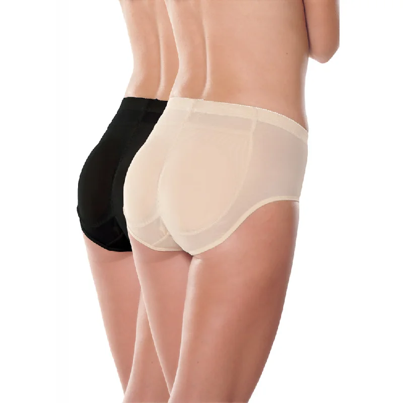 Padded bum shaper for comfortable fit-Insta-Booty 5-Piece Padded Panty Value Set
