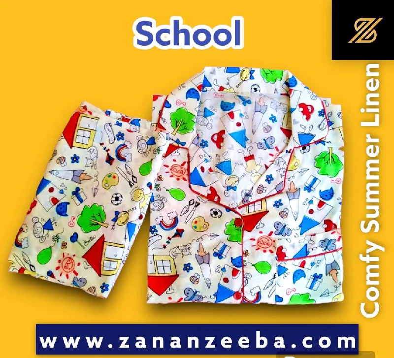 Matching outfits for mother and kid same suit-School