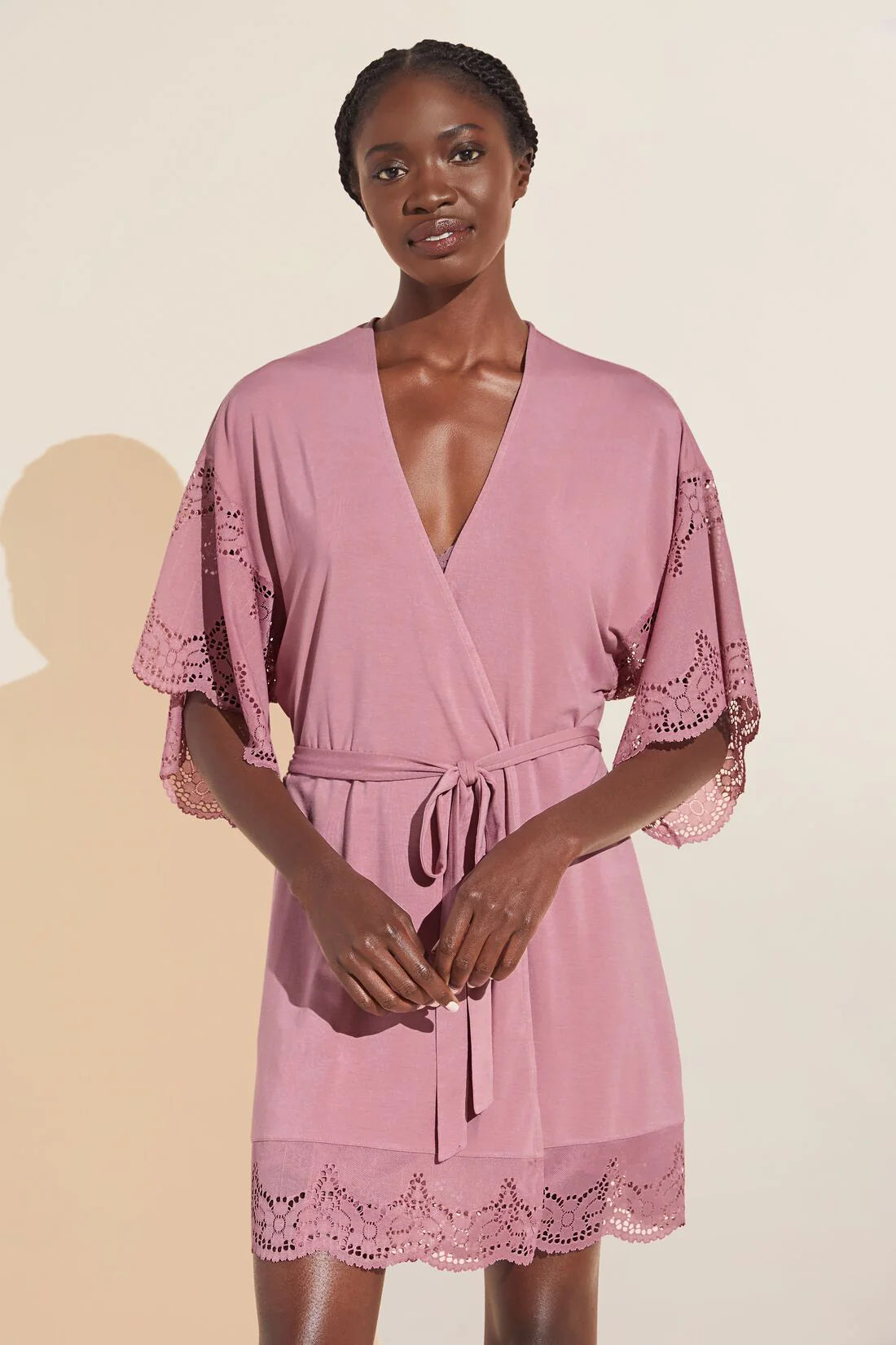 Women's robes for a relaxing morning-Eberjey Beatrix TENCEL™ Modal Robe