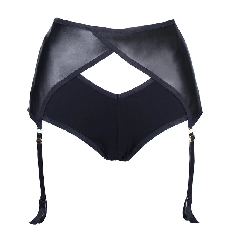 Women's panties with comfy fit for larger bodies-Bon Bondage Ouvert Panty