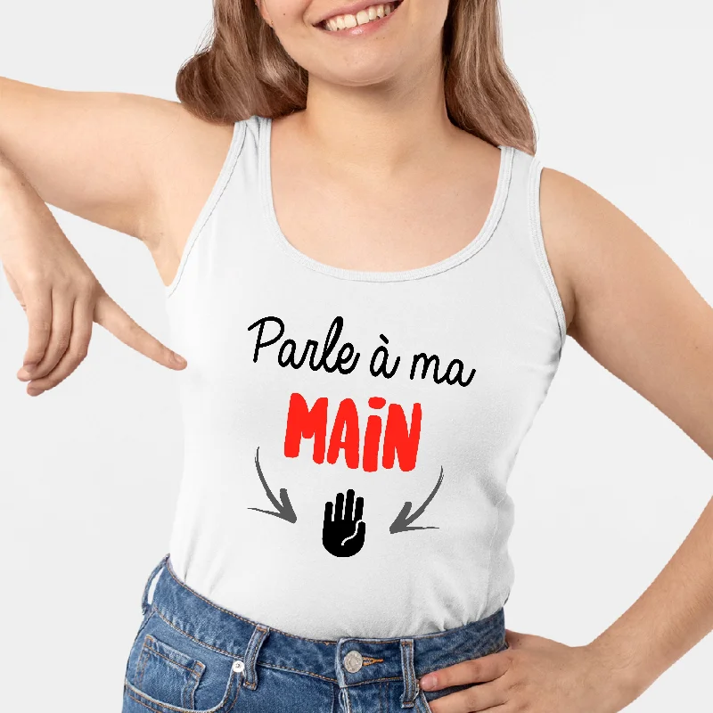 ombre camisoles gradient effect-Débardeur Femme Parle à ma main