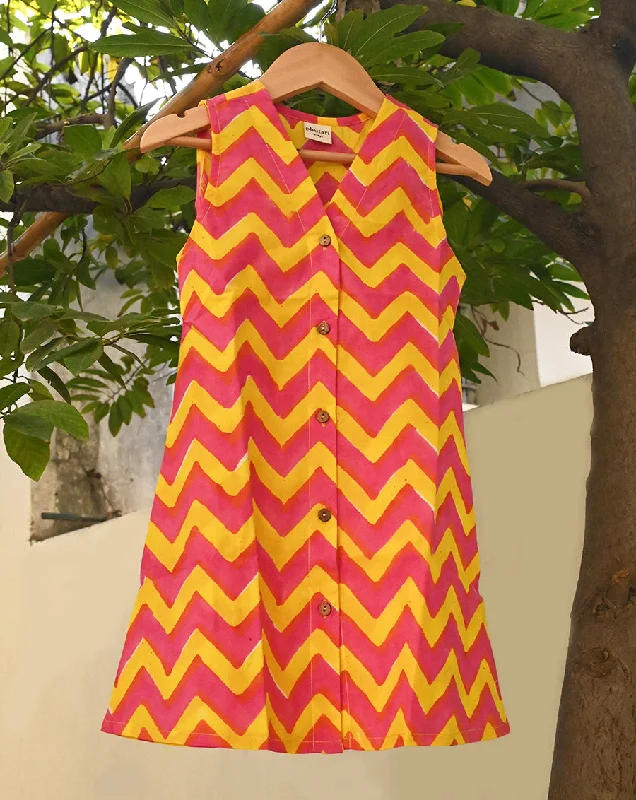 Comfortable matching mother and kid same suit for cozy days-Candy Cotton Dress for Girls