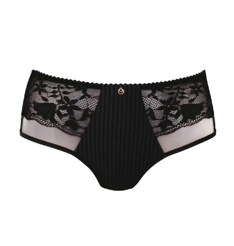 Lace panties for comfortable wear-Rosa Faia Sita High waist Brief Black