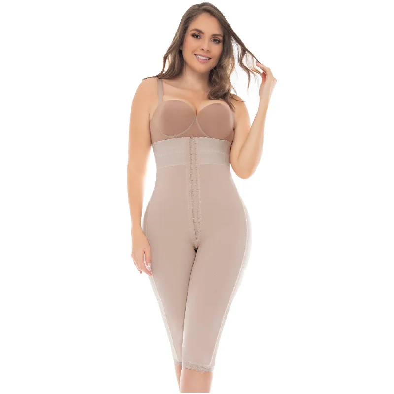 Padded bum shaper for curvier silhouette under clothes-Knee Length Strapless Wide Waist Panties Padded bum shaper for curvier silhouette under clothes-Knee Length Strapless Wide Waist Panties