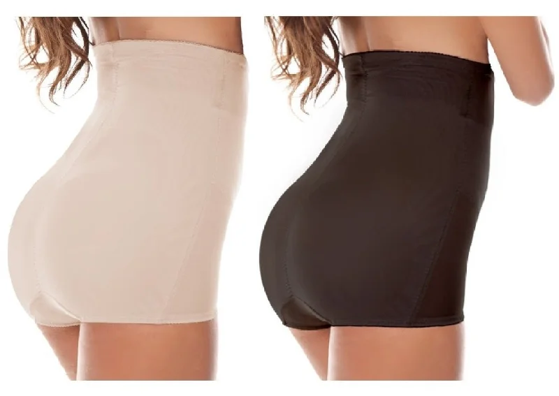 Padded bum shaper for shaping curves in leggings-High Waist Trimmer with Padded Panty