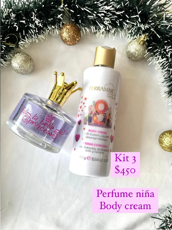 Nipple covers for reducing irritation-KIT 3 PERFUME NIÑA TERRAMAR