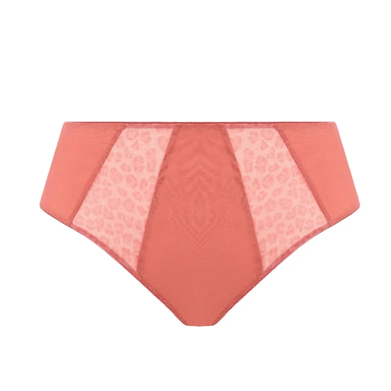 Women's panties for after workout comfort-Elomi Matilda Full briefs Rose Leo