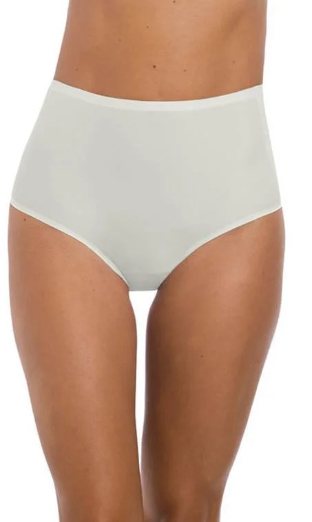 Women's panties for lounging with cozy fabric-Fantasie Smoothease Invisible Brief Ivory