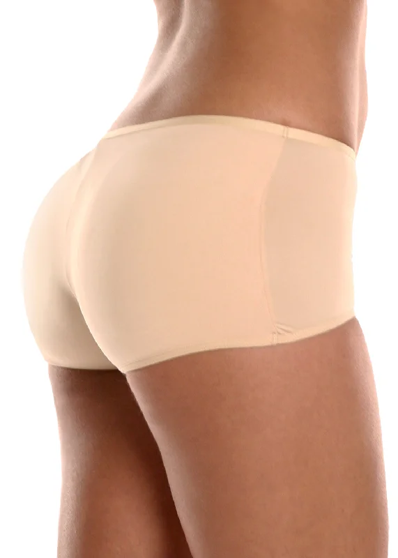 Padded bum shaper for creating curves-BubbleBuns Lowrise Padded Boyshort