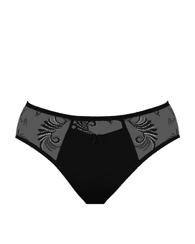 Women's panties with a satin finish for elegance-Thalia Brief