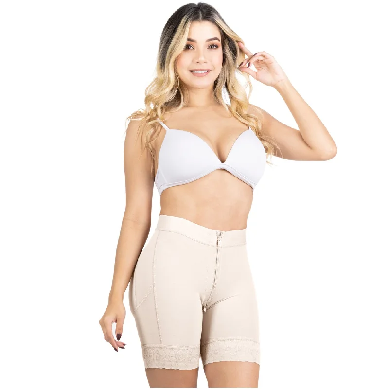 Padded bum shaper for sleek body contouring-High Waist Butt Lifting Shapewear Shorts Padded bum shaper for sleek body contouring-High Waist Butt Lifting Shapewear Shorts