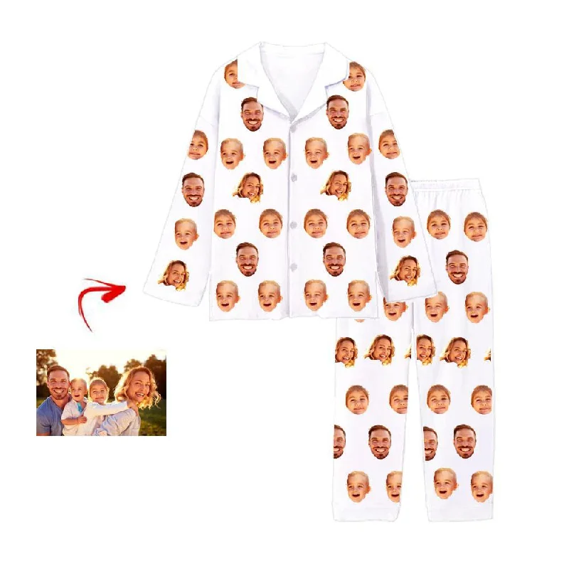 Matching mother and kid same suit with comfortable fit-Personalised Pyjamas Christmas Gift I Love My Family Matching mother and kid same suit with comfortable fit-Personalised Pyjamas Christmas Gift I Love My Family