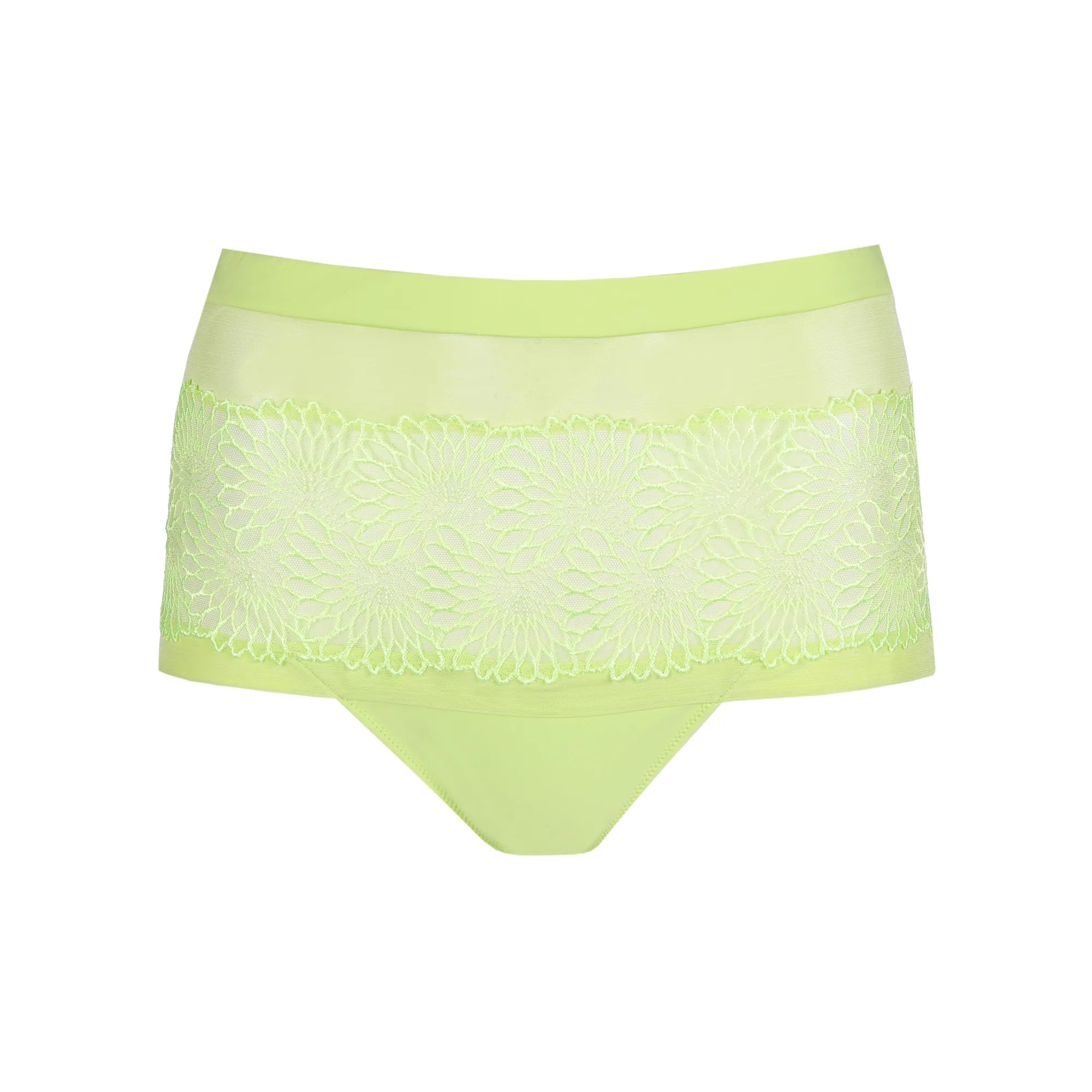 Women's panties with high rise fit-PrimaDonna Sophora Hotpants Lime Crush