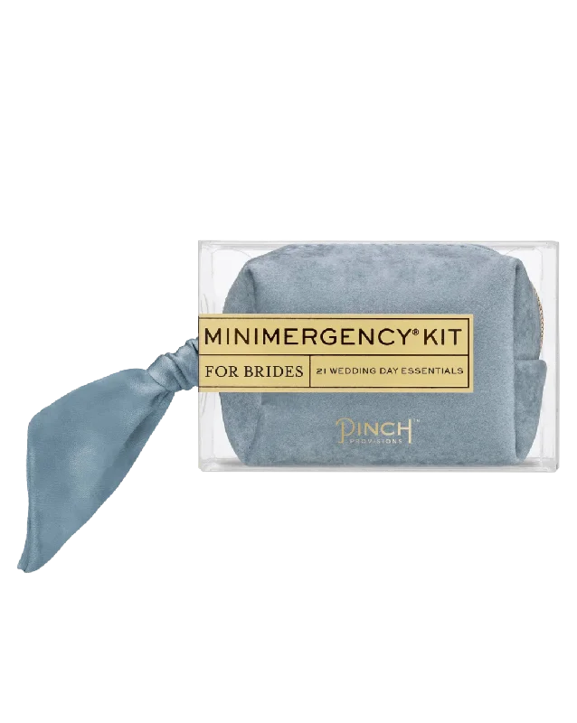 Nipple covers for elegant, seamless fit-Pinch Minimergency Kit, Blue
