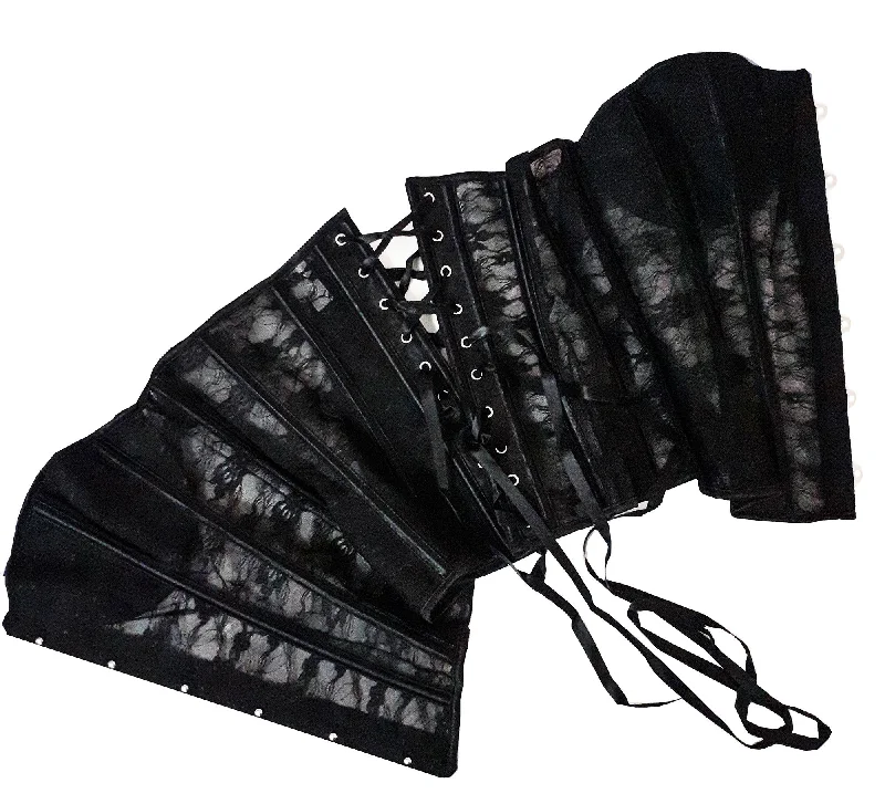 Elegant lingerie sets for formal night-BUSTINO CORPETTO STECCATO NUN