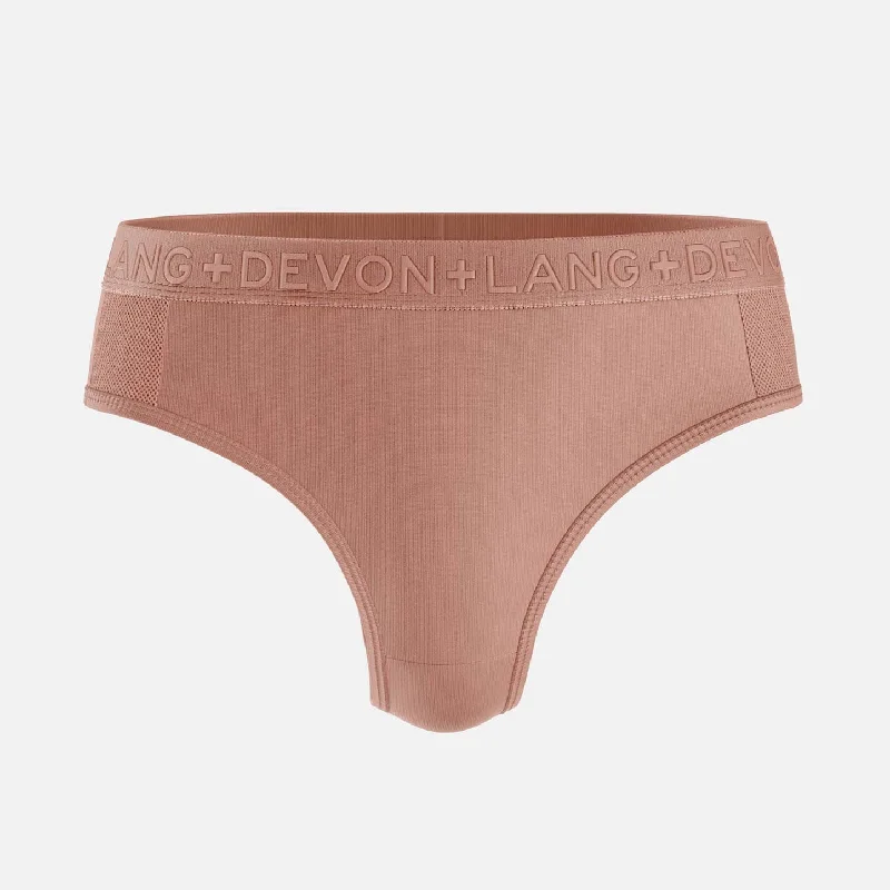 Women's panties for everyday confidence-Katrina Everyday Thong - Skin Bronze