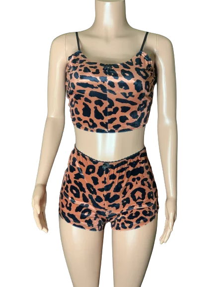Sexy women's nightwear with delicate satin touch-Wild Element