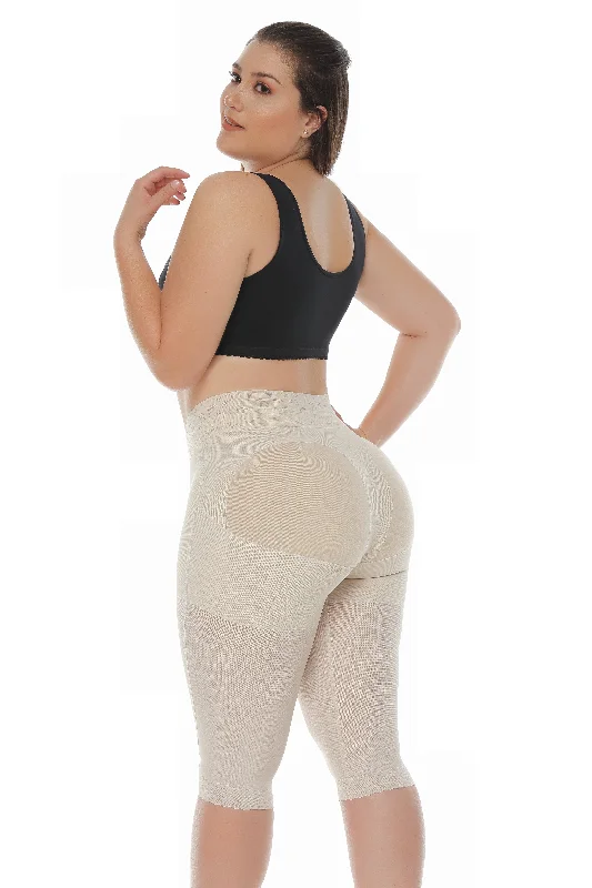 Padded bum shaper for smooth silhouette-Hollywood Butt Lifter Shorts